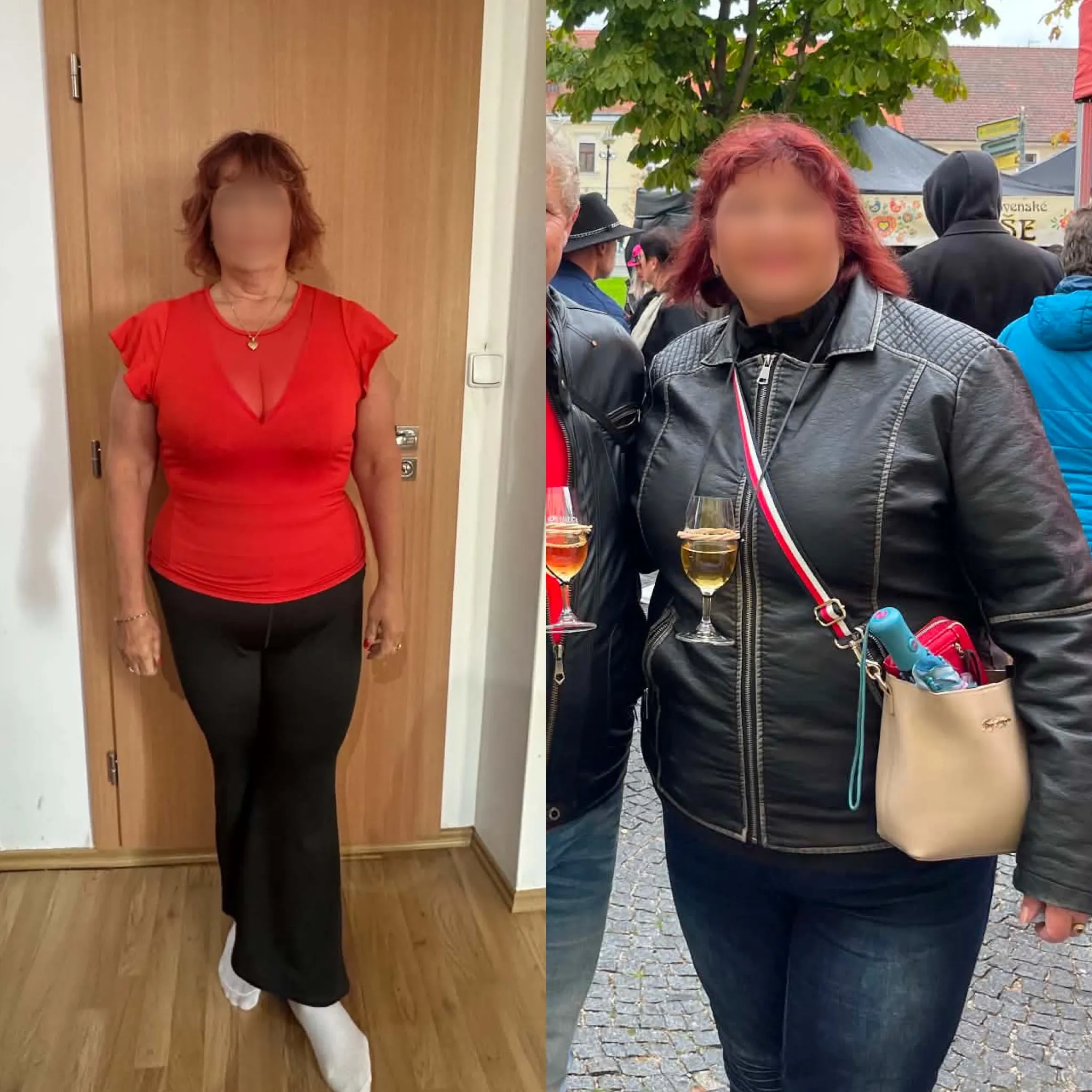 Proměna klientky č. 3 – srovnání před a po