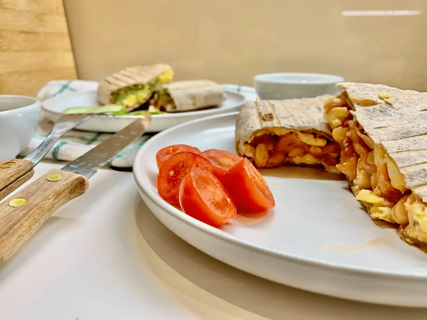 Snídaňové burrito